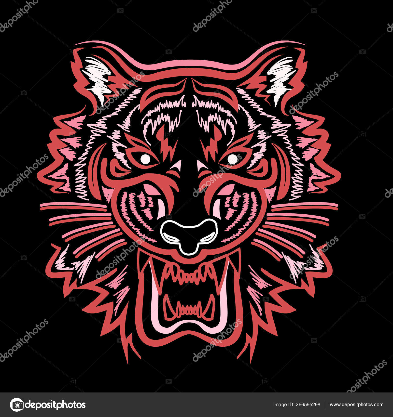 tiger face sweatshirt