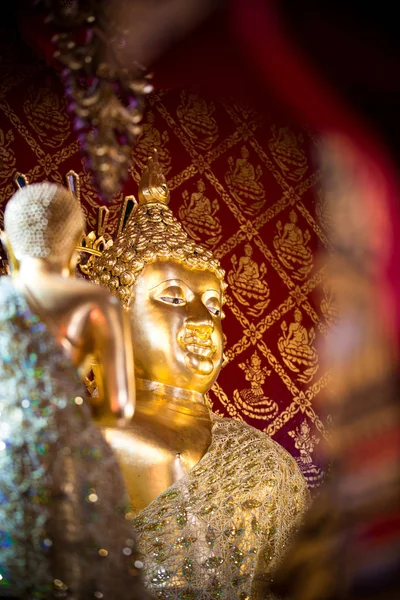 Sculpture de Bouddha à Wat Phra Sing - Chiang Rai, Thaïlande — Photo