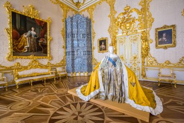Catherine Palace, iç mekan - Saint Petersburg, Rusya