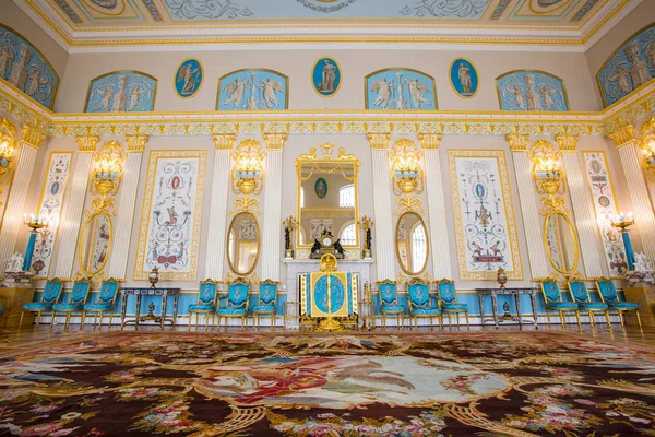 凯瑟琳宫，室内细节 - 圣彼得堡，俄罗斯 — 图库照片