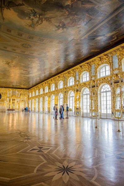 Catherine Palace, detalle interior - San Petersburgo, Rusia — Foto de Stock