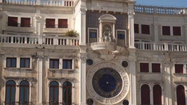 Saat Kulesi (Torre dell Orologio) San Marco Meydanı Venedik, İtalya