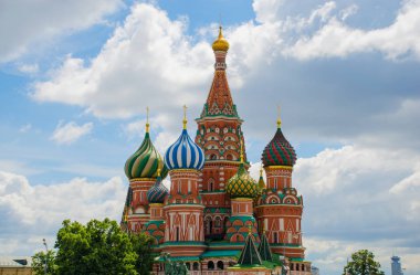 St. basils Katedrali, Kızıl Meydanı, Moskova, Rusya