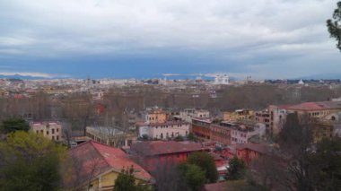 Gianicola tepeden Roma'ya tarihi bölge göster