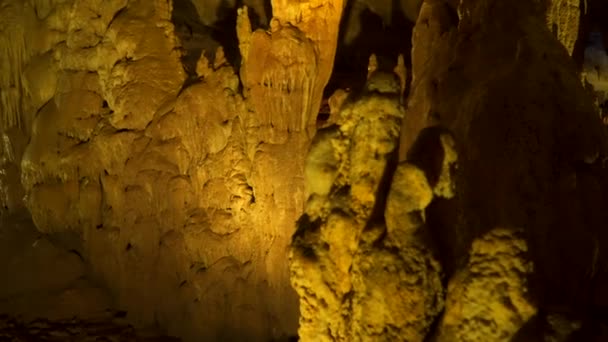 Caverna Prometeu Caverna Carste Oeste Geórgia — Vídeo de Stock