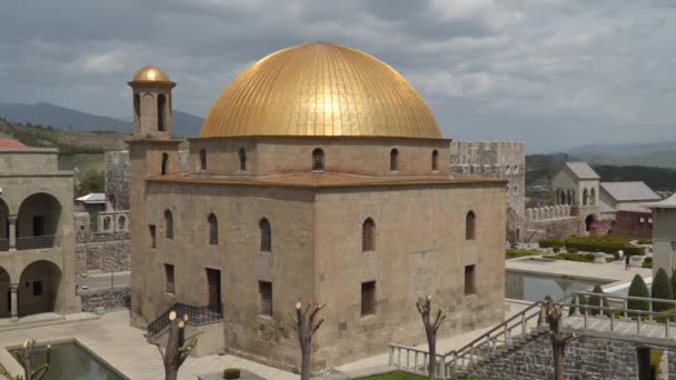 Mesquita Fortaleza Rabati Akhaltsikhe Geórgia — Vídeo de Stock