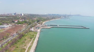 Şehir Plajı. Mariupol Ukrayna. 