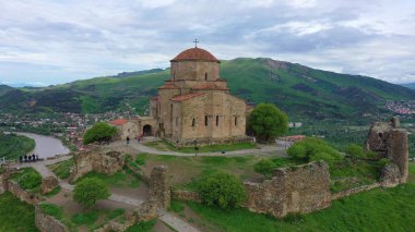 Havadan görünüm. Erken Hıristiyan Ortodoks mimarisijvari başyapıtı