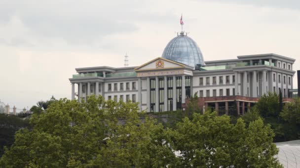 트빌리시 조지아 2019 조지아 트빌리시 대통령궁 — 비디오