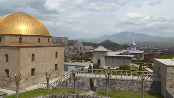 Ahmed Mosque Rabati Fortress Georgia — Stock Video