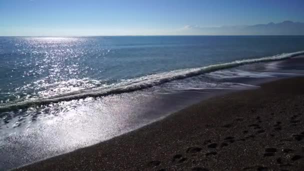 Vista relaxante do mar — Vídeo de Stock