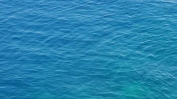穏やかな水の表面の波は — ストック動画