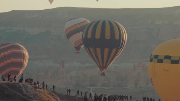 Festival de globos de aire caliente — Vídeos de Stock