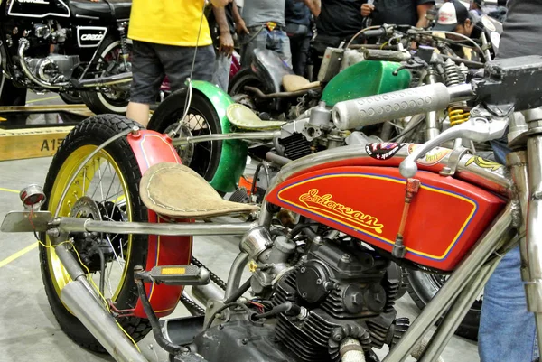 Куала Лумпур Малайзія Вересня 2016 Custom Мотоцикл Індивідуальні Від Старої — стокове фото