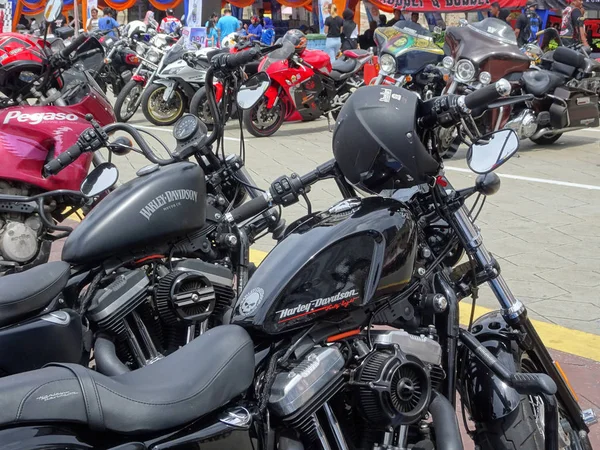 Kuala Lumpur Malajsie Březen 2018 Nádherná Americká Motorka Harley Davidson — Stock fotografie