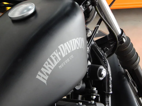 Kuala Lumpur Malaisie Juillet 2017 Conception Marque Des Logos Harley — Photo