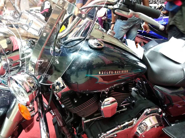 Kuala Lumpur Malaysia Juli 2017 Design Harley Davidson Motorcykel Varumärke — Stockfoto