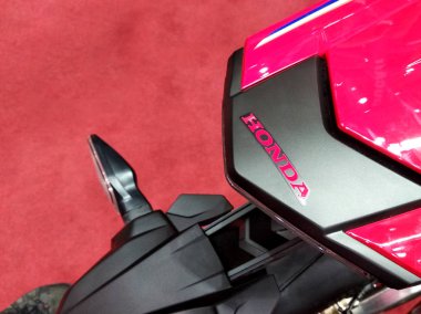 Kuala Lumpur, Malezya-23 Mart 2018: Honda motosiklet marka ve logolar, motosiklet vücut. Honda ünlü motosiklet üretmektedir dünyada Japonya den biridir.   