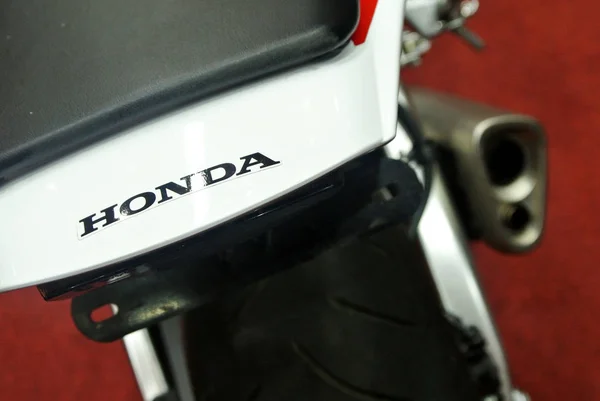 Kuala Lumpur Maleisië Maart 2018 Honda Motorfiets Merk Logo Het — Stockfoto
