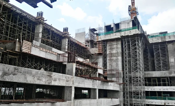 Kuala Lumpur Maleisië Juli 2017 Hoge Stijging Flat Appartement Aanbouw — Stockfoto