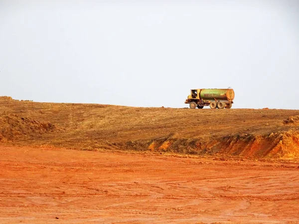 Kuala Lumpur Malaysia July 2017 Heavy Machinery Doing Earthwork Construction — Stock Photo, Image