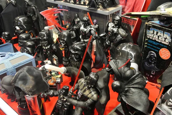 Kuala Lumpur Malaysia March 2018 Fictional Character Action Figures Darth — Stock Photo, Image