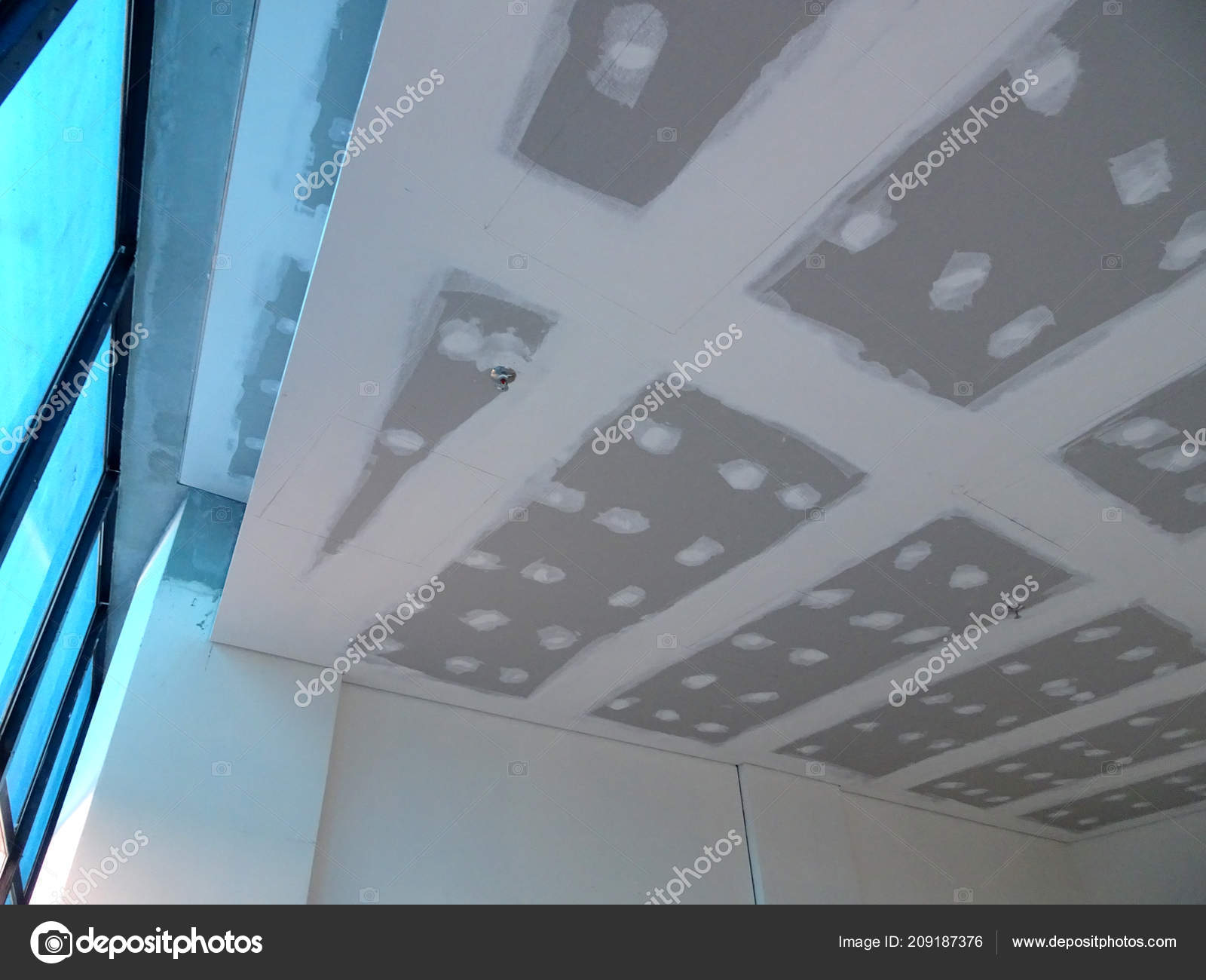 Kuala Lumpur Malaysia July 2018 Joint Less Plaster Ceiling