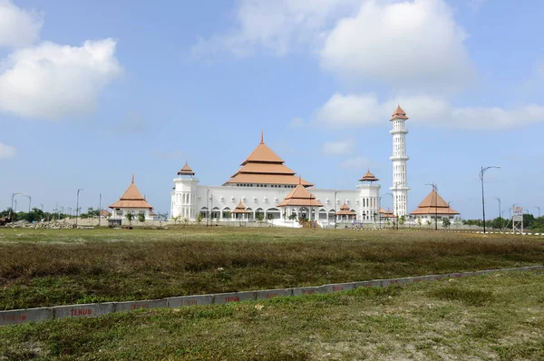 Terengganu Malajsie Března 2014 Taman Ilmu Mešita Největší Mešitou Terengganu — Stock fotografie