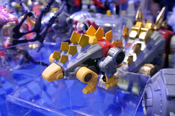 KUALA LUMPUR, MALAYSIA -APRIL 07, 2018:  Fictional character TRANSFORMERS toy action figure from cartoon developed in 1980s by Hasbro. Protagonist Autobots and antagonist Decepticons. Display for pubic by collector.   