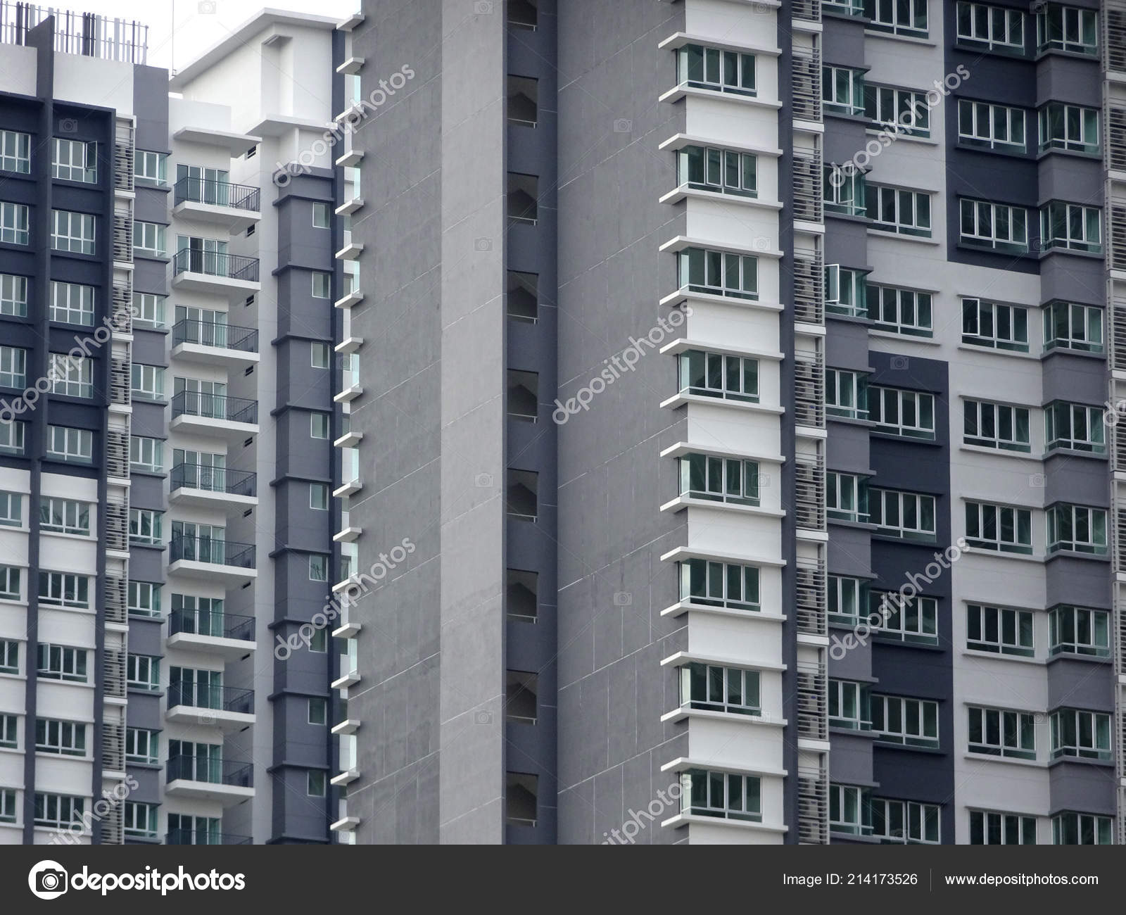 Kuala Lumpur Malaysia April 2017 High Rise Residential Apartment