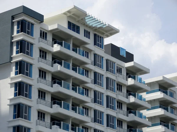 Kuala Lumpur Malaysia Abril 2017 Edifício Apartamentos Residenciais Arranha Céus — Fotografia de Stock