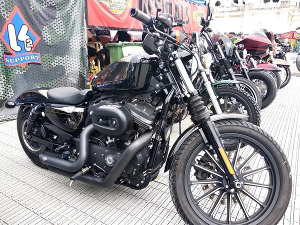 Kuala Lumpur Malaysia Fevereiro 2018 Beautiful American Made Harley Davidson — Fotografia de Stock