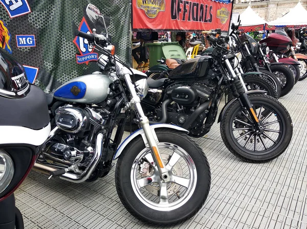 Kuala Lumpur Malajsie Února 2018 Krásné American Made Harley Davidson — Stock fotografie