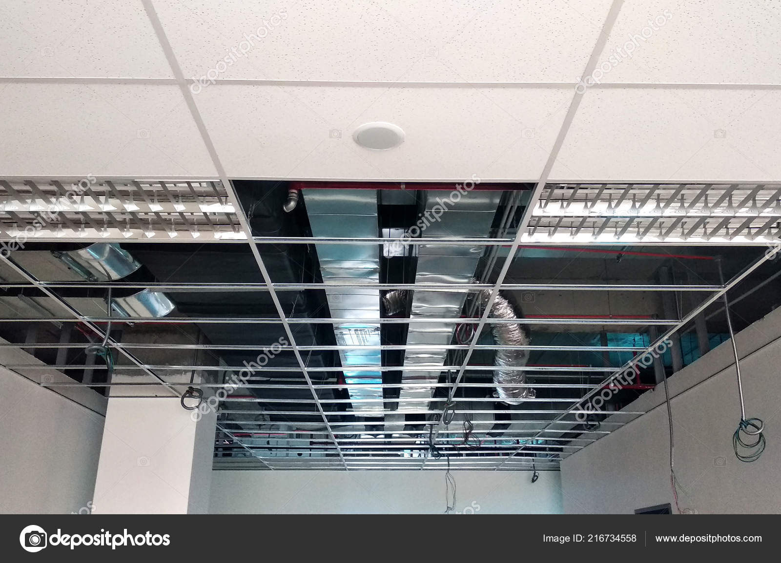 Kuala Lumpur Malaysia September 2018 Suspended Ceiling Frame