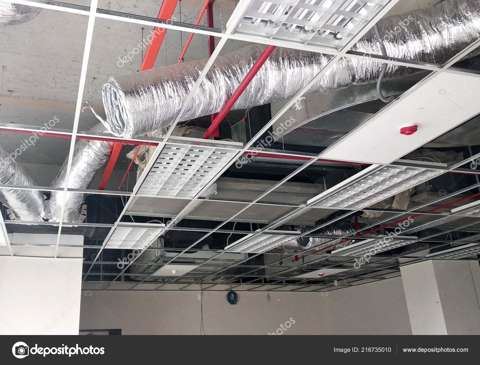 Kuala Lumpur Malaysia September 2018 Suspended Ceiling Frame
