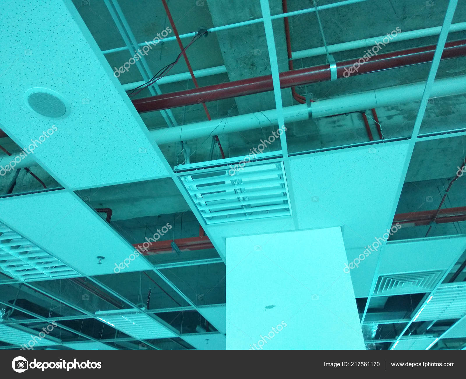 Kuala Lumpur Malaysia September 2018 Suspended Ceiling Frame