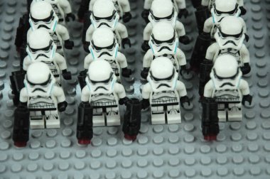 Seremban, Malezya-9 Ekim 2016: ilk sipariş fırtına askerler ordusu eylem rakam Starwars VII 