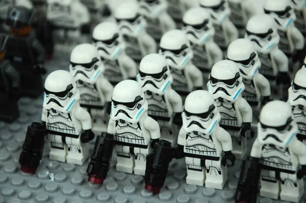 Seremban, Malezya-9 Ekim 2016: ilk sipariş fırtına askerler ordusu eylem rakam Starwars VII 