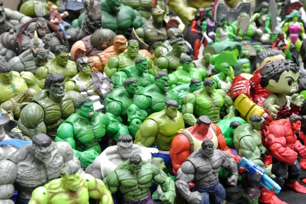 Kuala Lumpur Malajzia 2018 Október Kiválasztott Középpontjában Hulk Karaktert Marvel — Stock Fotó