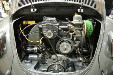 Kuala Lumpur, Malezya-29 Mayıs 2017: özel ve modifiye araba motoru. Onun performansı artırmak için sahibi tarafından ayarlanan. 