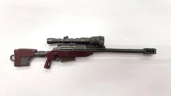 Kuala Lumpur Malaisie Juin 2018 Modèle Miniature Fusil Automatique Sniper — Photo