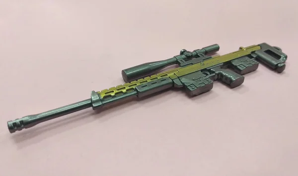 Kuala Lumpur Malaisie Juin 2018 Modèle Miniature Fusil Automatique Sniper — Photo