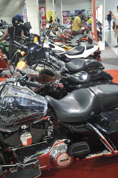 Kuala Lumpur Maleisië Juni 2017 Grote Fiets Motorfiets Display Enorme — Stockfoto