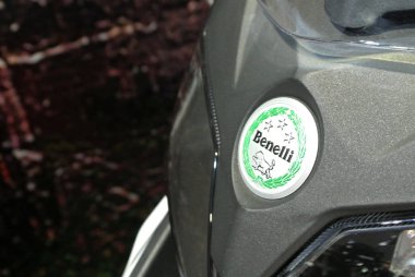 Kuala Lumpur, Malezya-26 Kasım 2018: Benelli motosiklet marka ve logolar, motosiklet vücut. Benelli motosiklet aslında İtalya yapılmış ama şimdi Çin tarafından üretilen