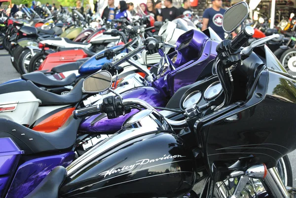 Port Dickson Malezya Eylül 2016 Grup Büyük Bisiklet Superbike Motosiklet — Stok fotoğraf