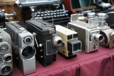 Sony Dsckuala Lumpur, Malezya-9 Aralık 2018: kamusal alanlarda izleme için koleksiyoncular tarafından görüntülenen antika fotoğraf makinesi.