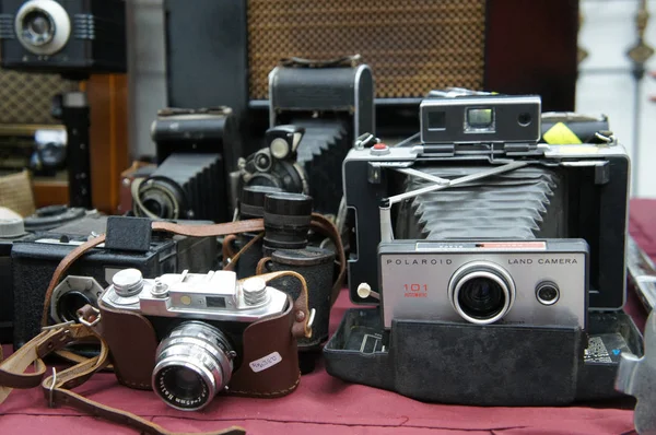 Sony Dsckuala Lumpur Malaisie Décembre 2018 Caméra Antique Exposée Par Images De Stock Libres De Droits
