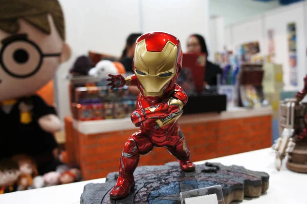 Kuala Lumpur Malaysia January 2019 Избранная Фигурка Персонажа Iron Man — стоковое фото