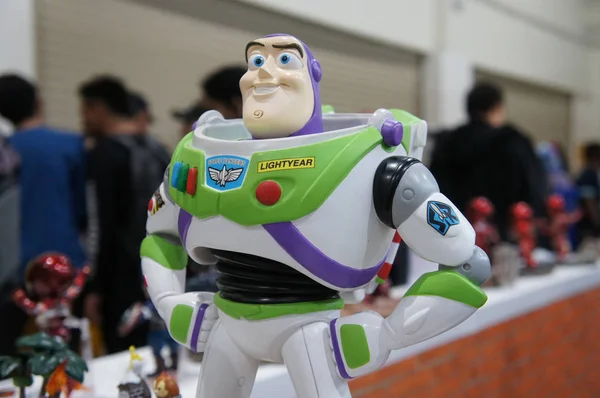 Kuala Lumpur Malaysia November 2018 Buzz Lightyear Space Ranger Superhero — Stock Photo, Image