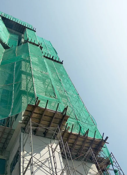 Kuala Lumpur Malaysia July 2019 Catch Platform Safety Netting Face — Stock Photo, Image